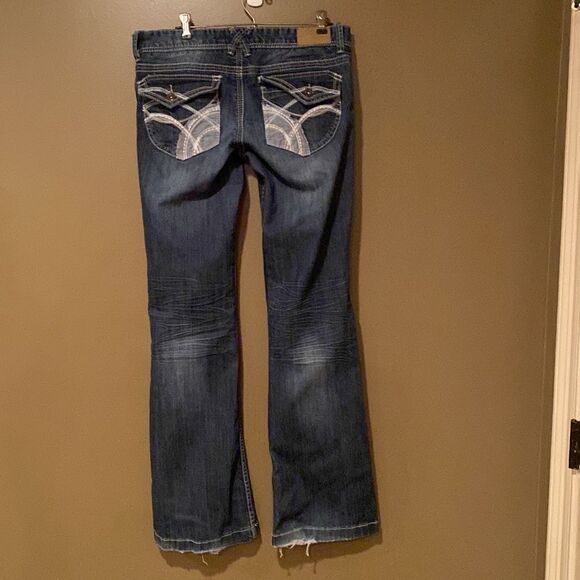 Premiere Jeans Trousers Size 9/10 Wide Leg - Picture 6 of 11